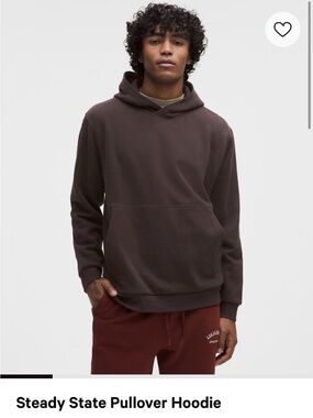 lululemon athletica Black Steady State Pullover Hoodie